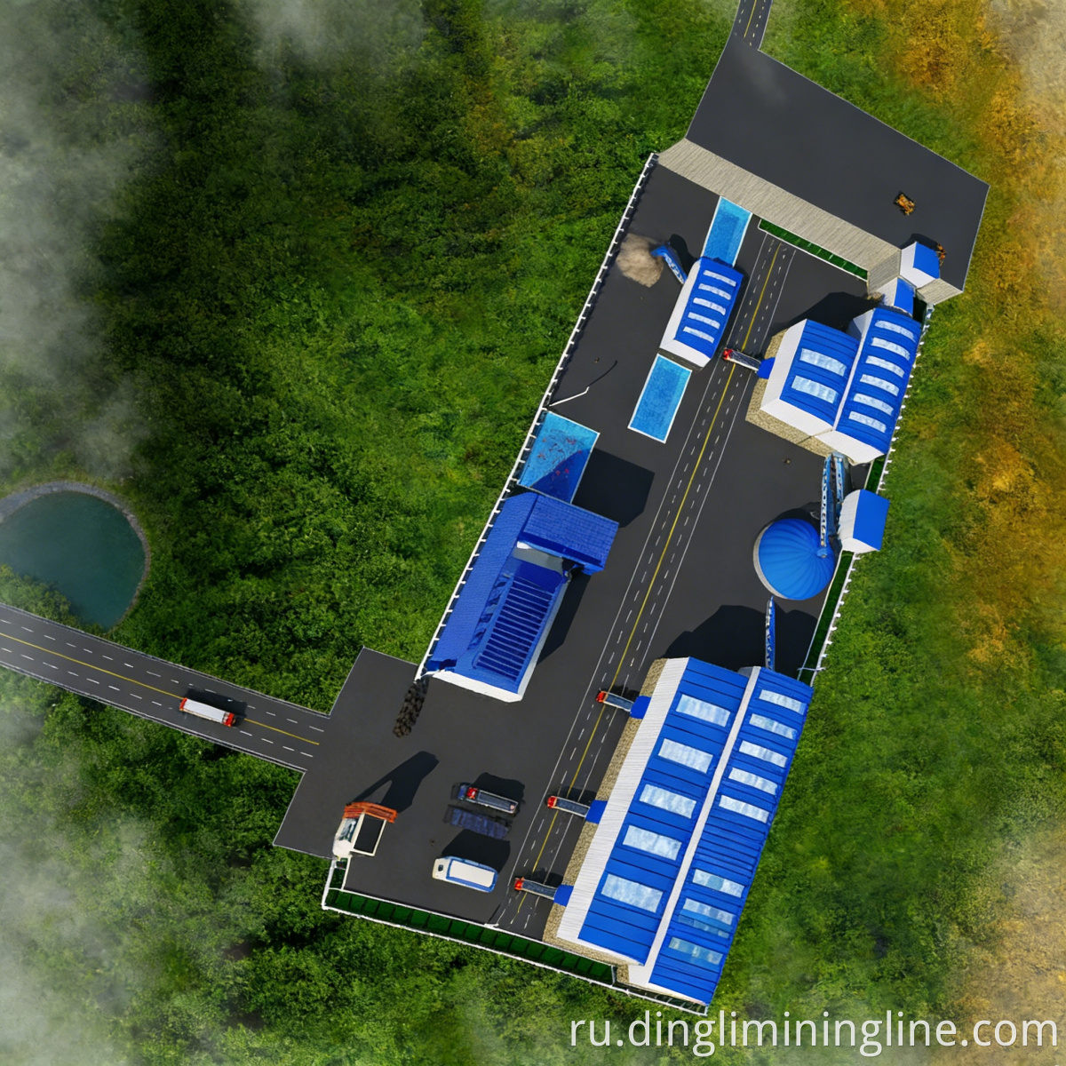 850th Max-Capacity Stone Aggregate Line